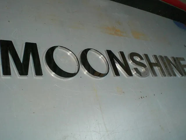 Yatch name in the workshop