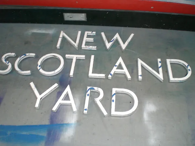 Built up stainless steel signage in the workshop